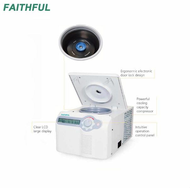 Micro-centrifugeuse réfrigérée à grande vitesse